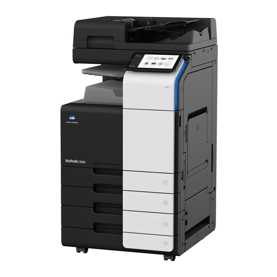 KONICA MINOLTA BIZHUB C360I QUICK REFERENCE Pdf Download ManualsLib