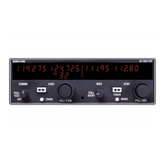 HONEYWELL BENDIX KING SILVER CROWN PLUS KX 155A MANUAL Pdf