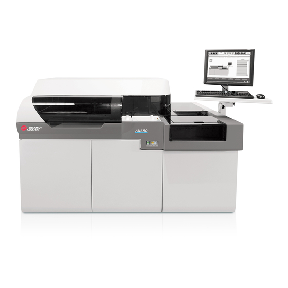 BECKMAN COULTER AU680 TRAINING MANUAL Pdf Download ManualsLib