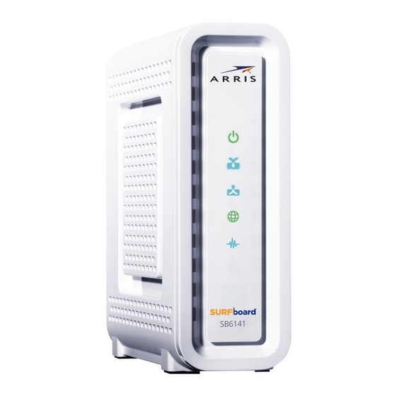 ARRIS DOCSIS 3.0 SURFBOARD SB6141 USER MANUAL Pdf Download ManualsLib