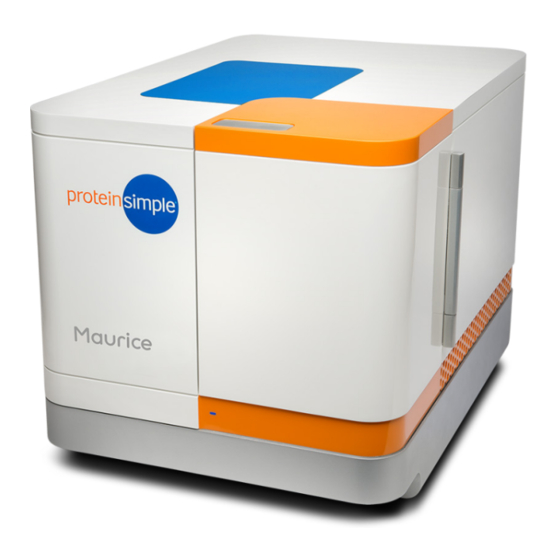 PROTEINSIMPLE MAURICE CESDS APPLICATION MANUAL Pdf Download ManualsLib