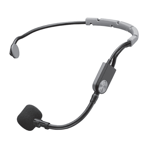 Shure SM31FH Manual