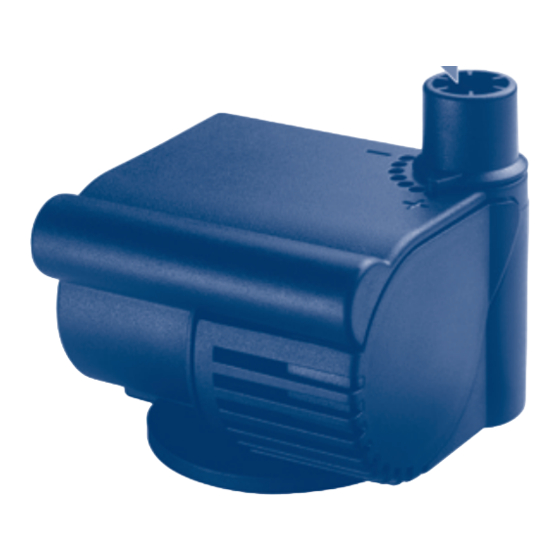 Ferplast BLUPOWER Series Aquarium Pump Manuals