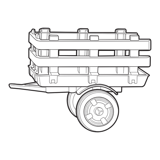 Peg-Perego John Deere STAKE-SIDE trailer Use And Care Manual