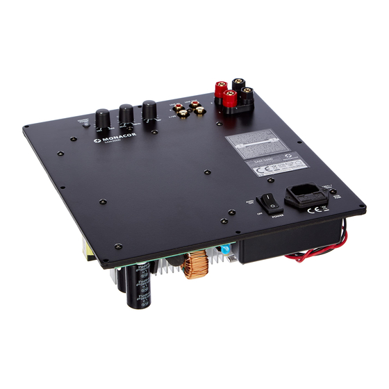 Monacor AVC-400 Quick Manual