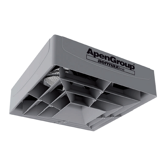 ApenGroup aermax line Q Series Use, Installation And Maintenance Manual