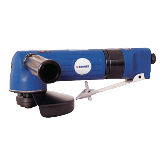 Berner BPT-AG SD Instruction Manual/Safety Instruction