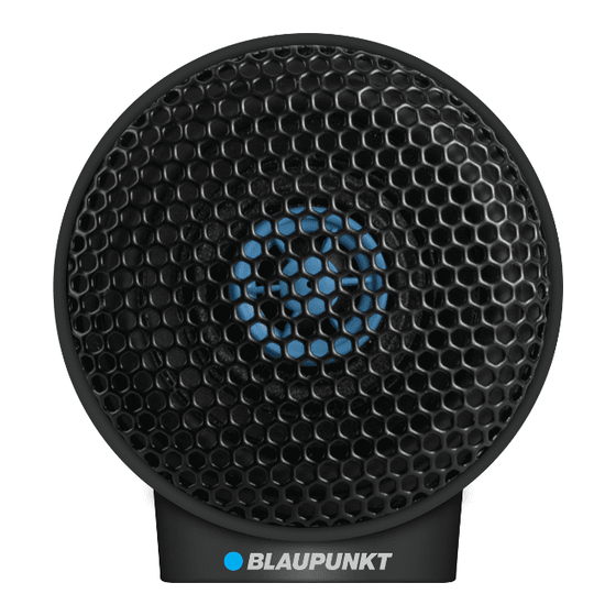 Blaupunkt MPS 2300F Operating And Installation Instructions
