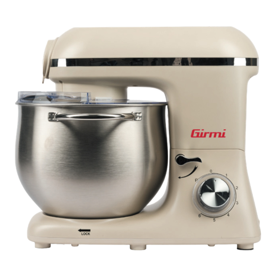 TREVIDEA Girmi Gastronomo Plus User Manual