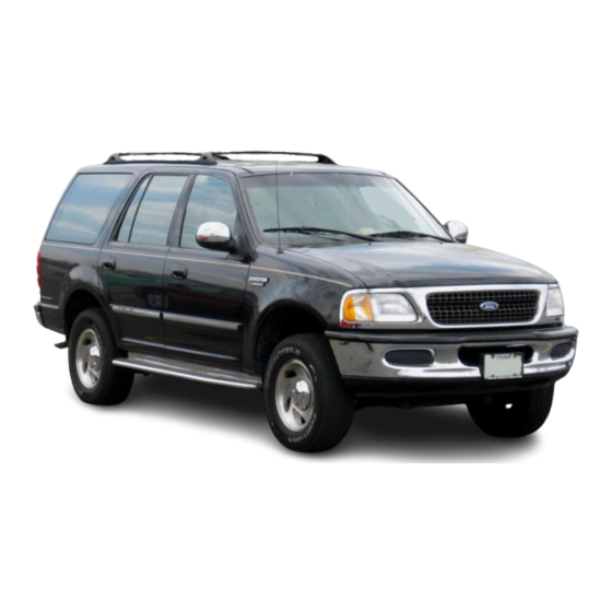 Ford Expedition 1998 Workshop Manual