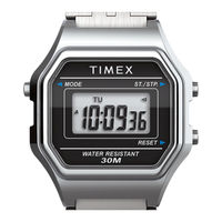Timex Mini Digital User Manual