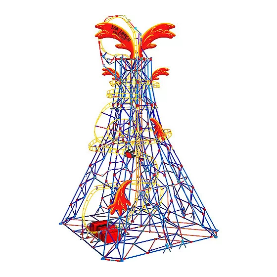 K NEX LAVA LAUNCH COASTER 50050 INSTRUCTION BOOK Pdf Download