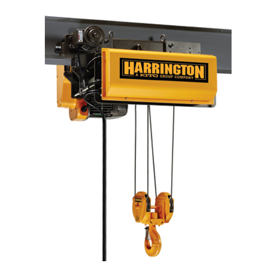 KITO HARRINGTON RYU030A25HDD OWNER'S MANUAL Pdf Download ManualsLib