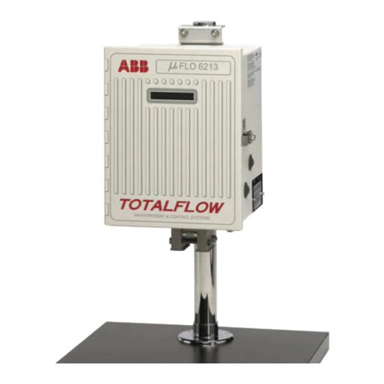 ABB TOTALFLOW UFLO 6213 APPLICATION MANUAL Pdf Download ManualsLib