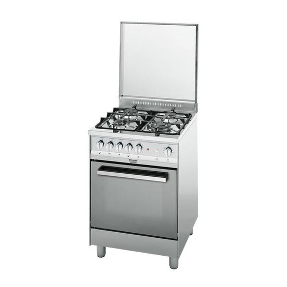 Hotpoint Ariston CP65SG1/HA Operating Instructions Manual