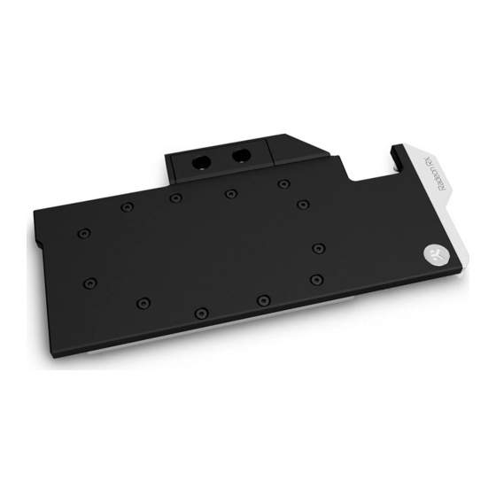 EK-Quantum Vector Master RX 6800/6900 D-RGB User Manual