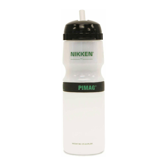 Nikken PIMAG SPORT BOTTLE Instruction Manual