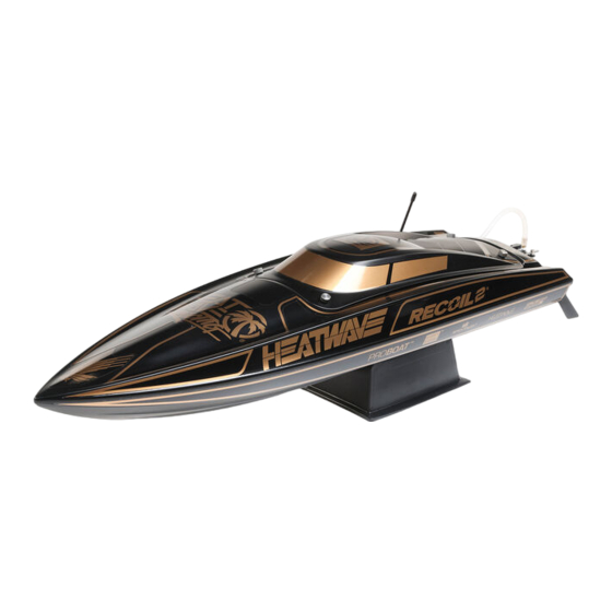 Horizon Hobby ProBoat RECOIL2 Owner's Manual