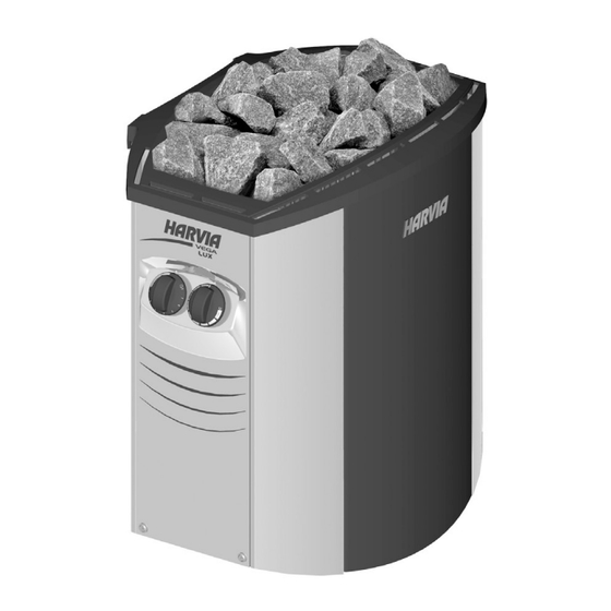 Harvia BX Instructions For Installation And Use Manual