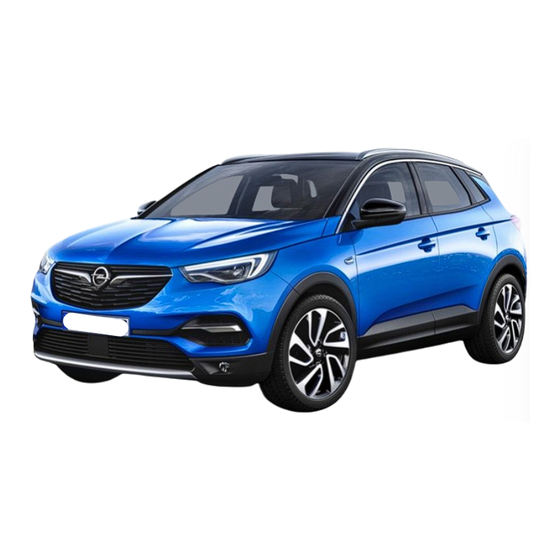Opel GRANDLAND 2018 Owner's Manual