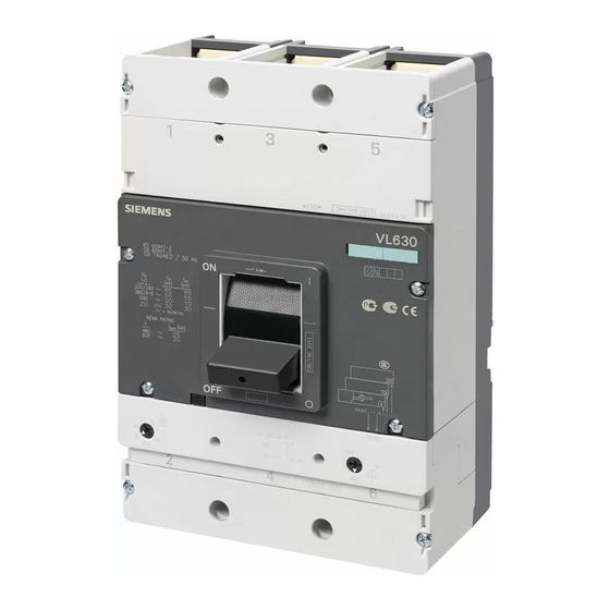 Siemens VL630 Operating Instructions