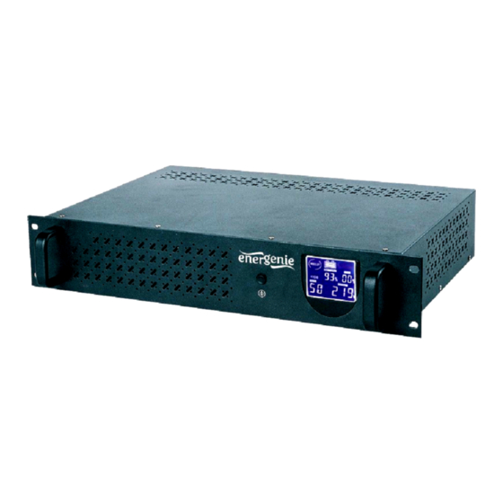 Energenie UPS-RACK-1500 User Manual