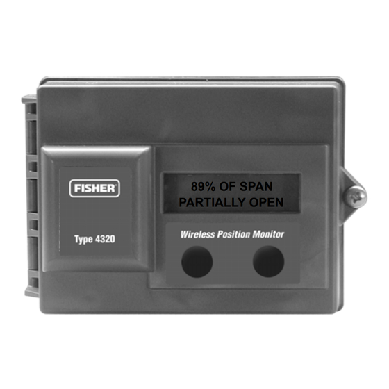 Emerson Fisher 4320 Instruction Manual