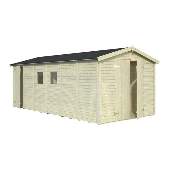Palmako Element house ELO16-2755 Installation Manual