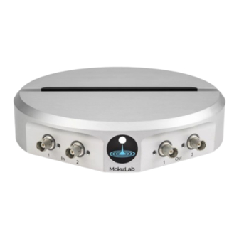 Liquid Instruments Moku:Lab Quick Start Manual
