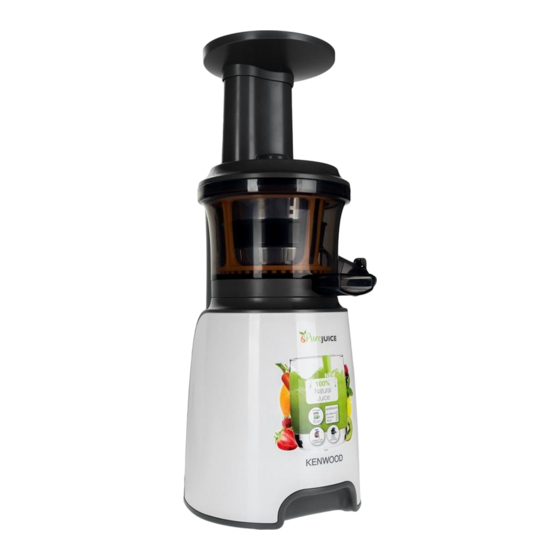 Kenwood JMP600WH Instructions Manual
