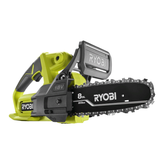 Ryobi R18CHS20 Manual