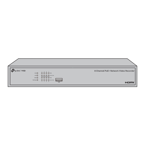 TP-Link VIGI NK4P-T4425-2T Quick Installation Manual