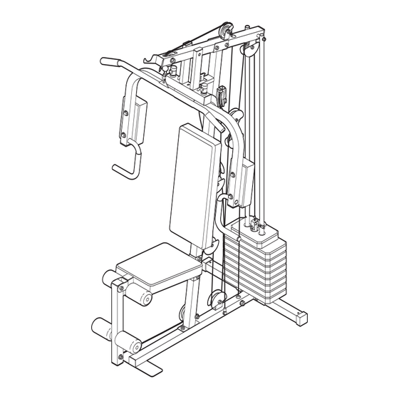 Weslo Gym 750 User Manual