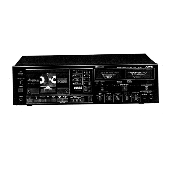 Alpine AL90 Service Manual