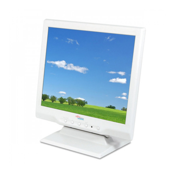 Fujitsu Siemens Computers 463V FA Operating Manual