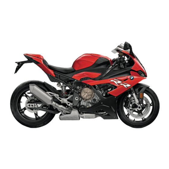 BMW S 1000RR Rider's Manual