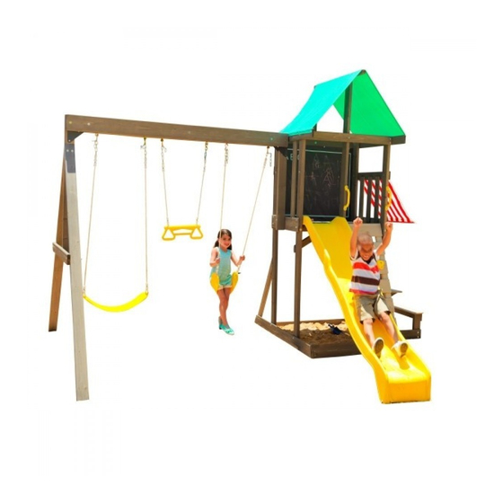 KIDKRAFT NEWPORT PLAYSET F29015 INSTALLATION AND OPERATING INSTRUCTIONS   Raw 