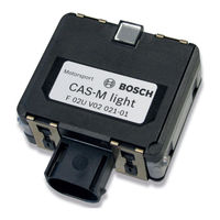 Bosch Collision Avoidance System CAS-M light Manual
