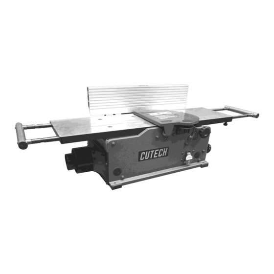 Cutech benchtop store jointer