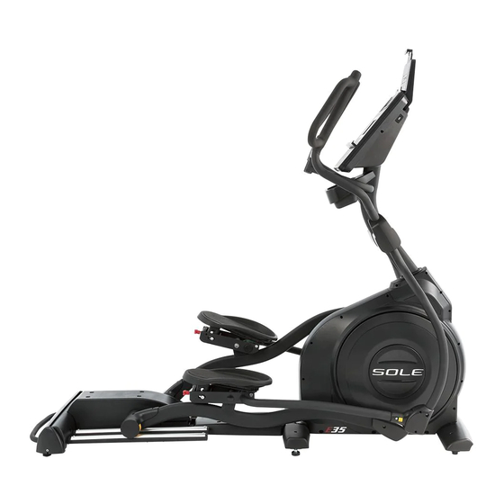 SOLE FITNESS E35 OWNER