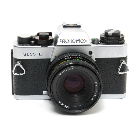 ROLLEI ROLLEIFLEX SL35 E REPAIR MANUAL Pdf Download ManualsLib