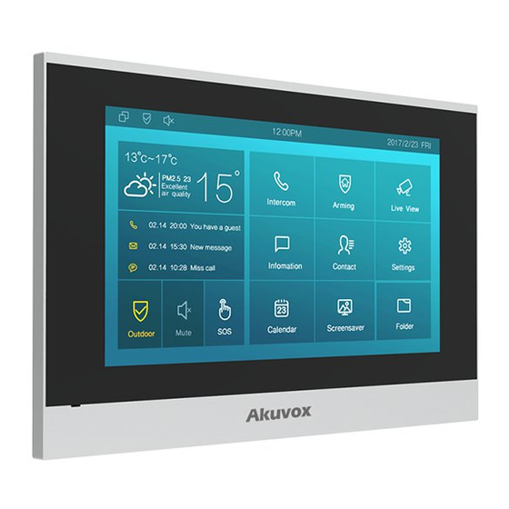 Akuvox C315X Quick Manual