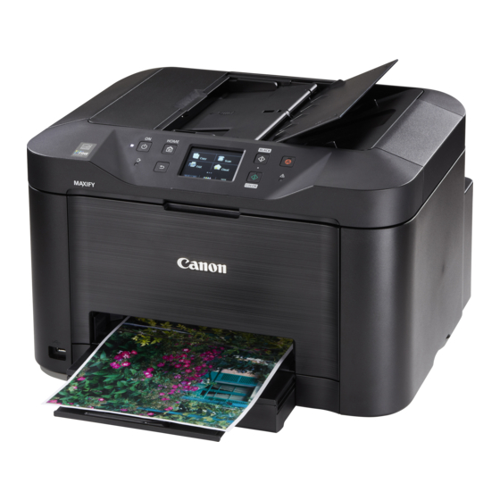 Canon MAXIFY MB5020 Installing