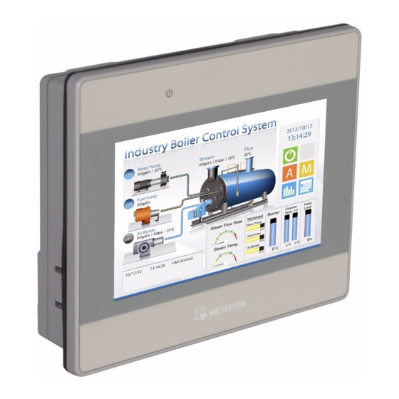 weintek MT8073iE Series Installation Instruction