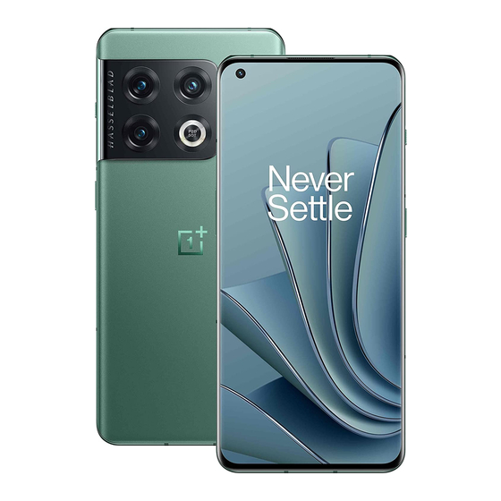 OnePlus 10T Quick Start Manual