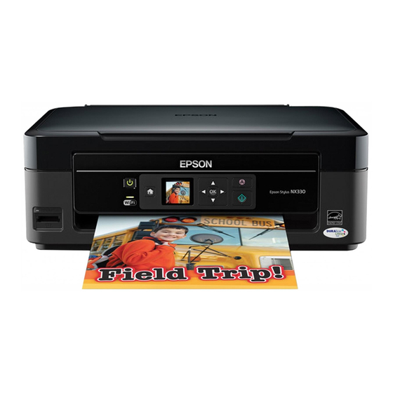 Epson Stylus NX330 Manual Rapide