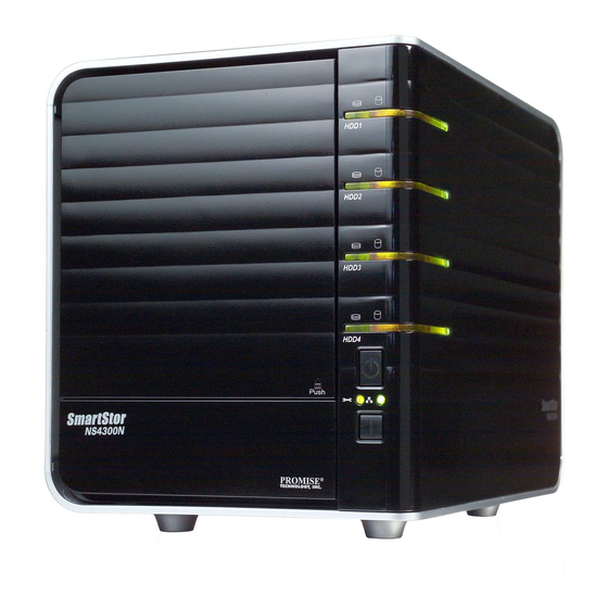 Promise Technology SMARTSTOR NS4300N Product Manual