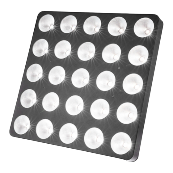 thomann STAIRVILLE LED Matrix Blinder 5x5 MKII User Manual