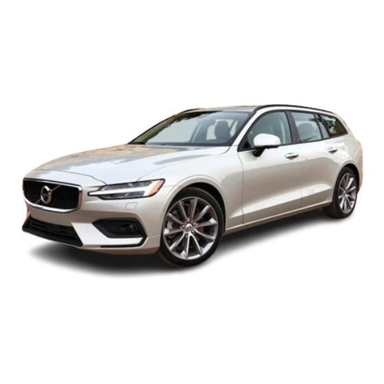 Volvo V60 2019 Owner's Manual