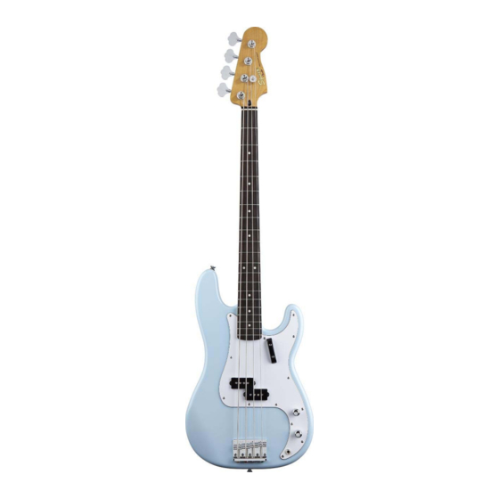 Squier Classic Vibe 60s P Bass Specifications